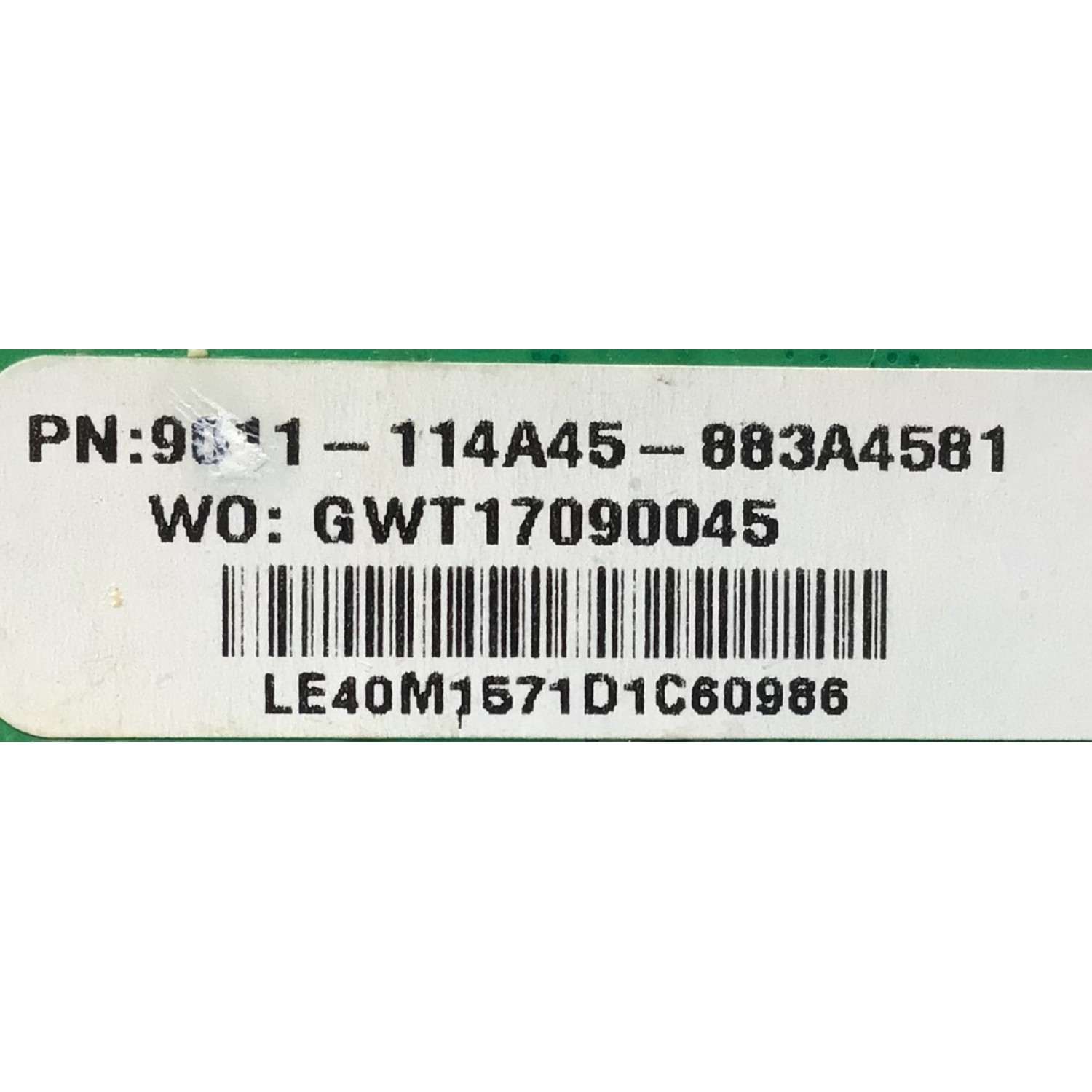 MAIN FUENTE PARA TV AOC / NUMERO DE PARTE 9011-114A45 / MSD3463-T4C1 / GWT17090045 / 9011-114A45-883A4581 / SMT40M1571021BE267 / MODELO LE40M1571 - Imagen 4